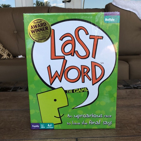 Last Word Board Game